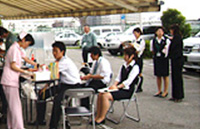 日本赤十字会献血イベントへの協力